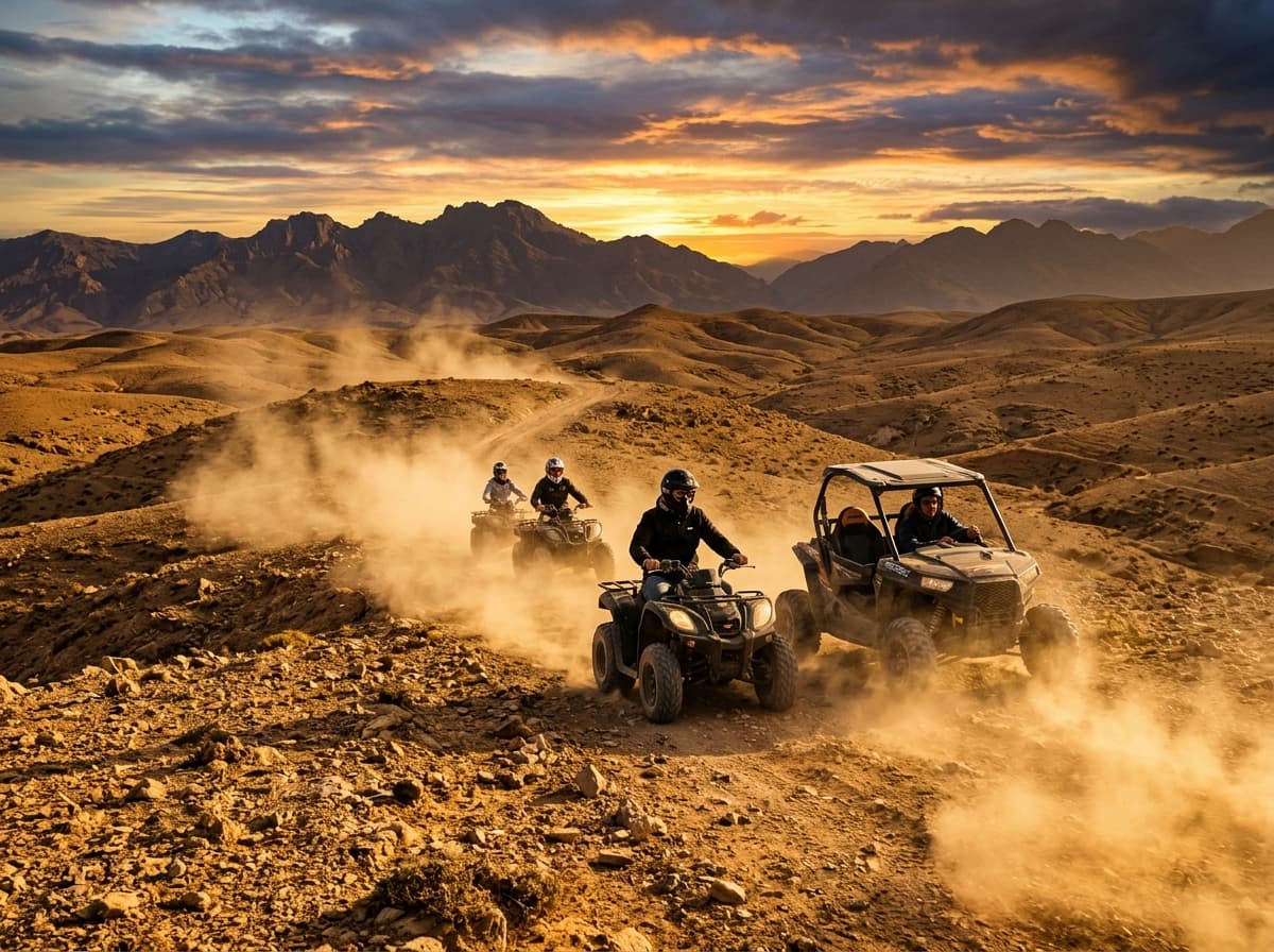 Aventure Quad & Buggy dans le Désert d’Agafay